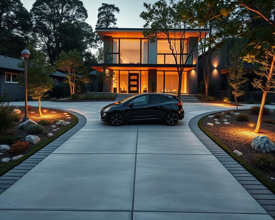 oprit inrichting modern