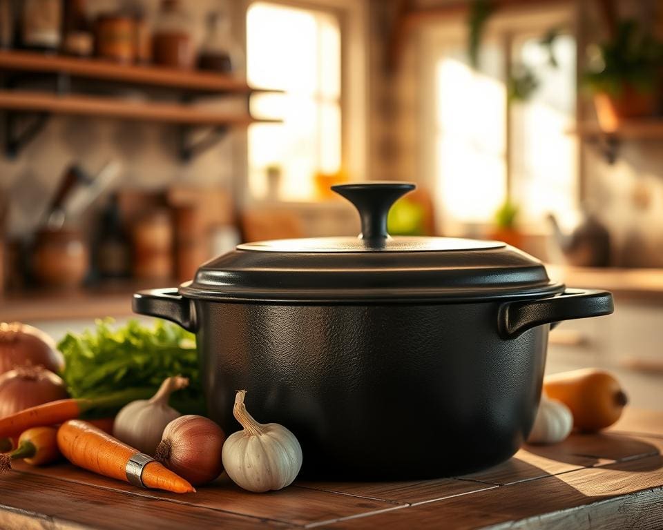 gietijzeren braadpan